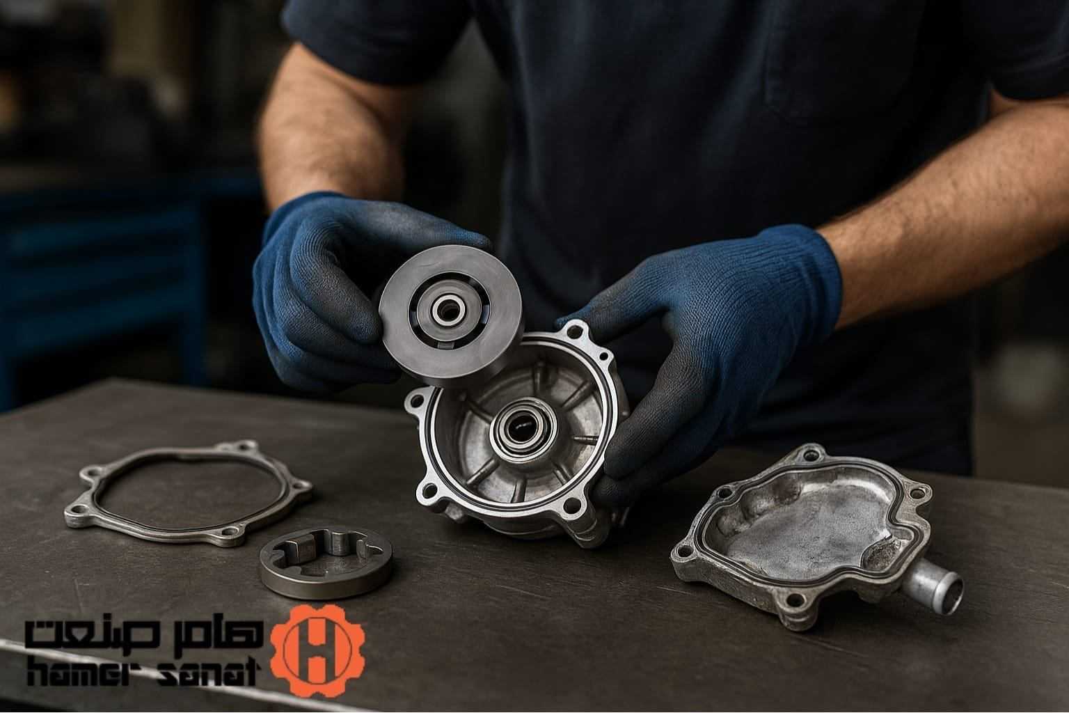 عیب یابی و تعمیر پمپ وکیوم