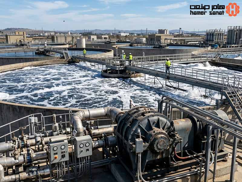 کاربرد بلوئر هوادهی در تصفیه فاضلاب چیست؟