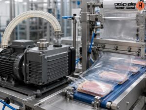 پمپ وکیوم در صنعت بسته‌بندی